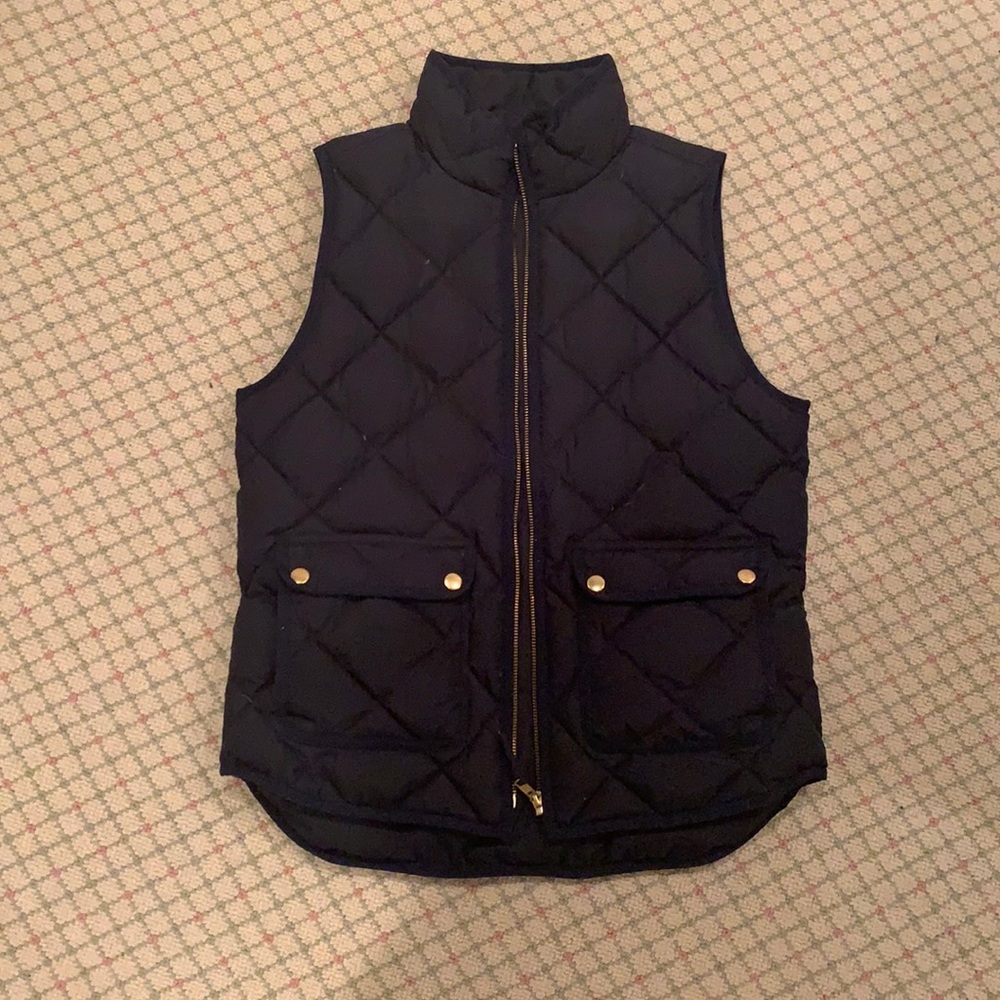 J CREW PUFF VEST